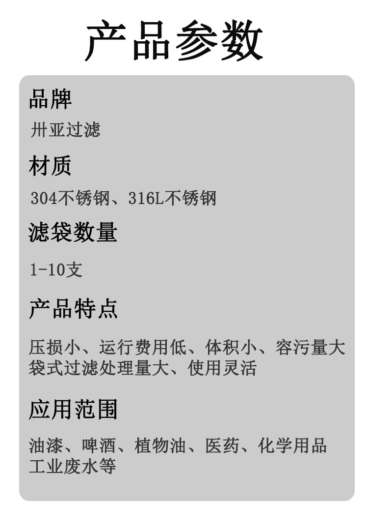 袋式參數(shù)